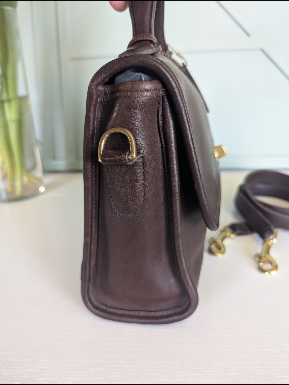 Vintage Coach Court Bag (style number 9870), - Picture 5 of 15
